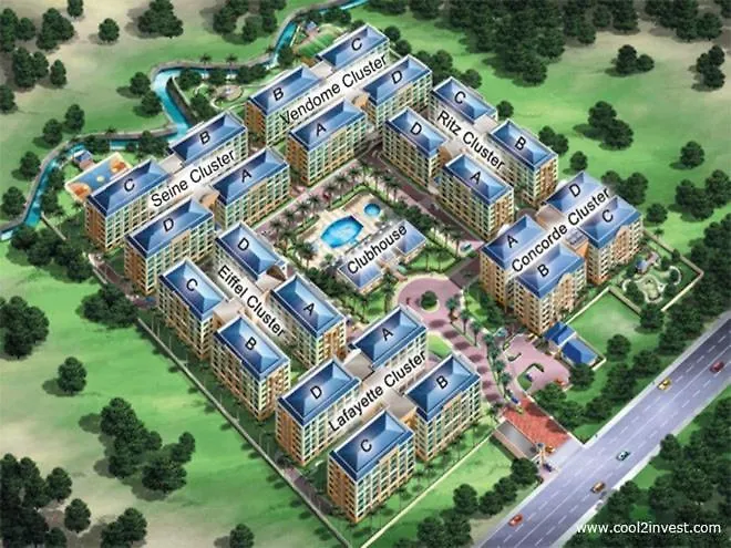 Hotzone Ritz Cluster Chateau Elysee アパートホテル *